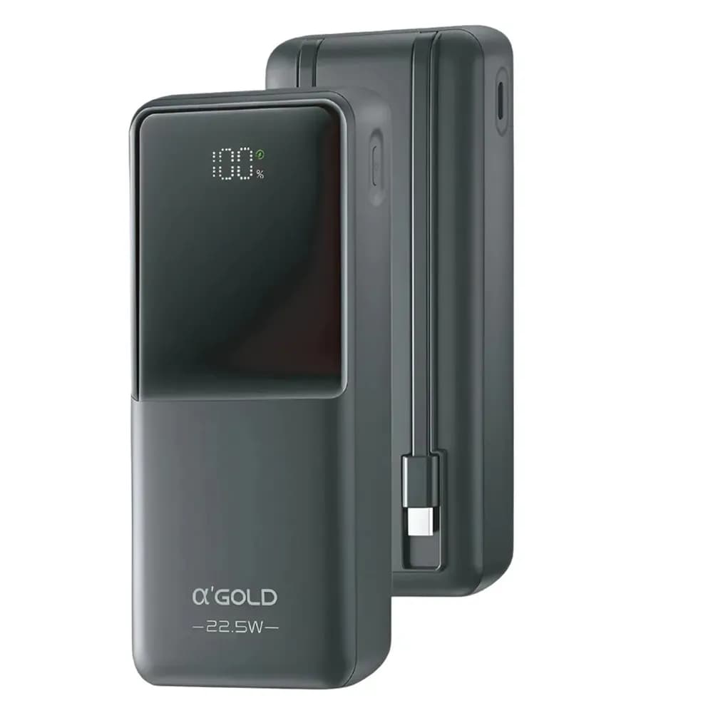 Anúncio: A'gold Cargador Portatil PRO BTE-41 22.5W 20000MAH (anatel) Negro