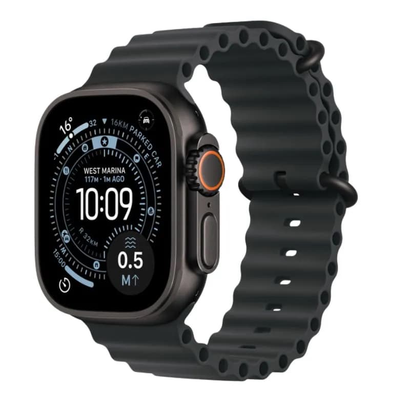 Anúncio: Apple Watch ULTRA3 49MM Cell MF0J4LW/A Black W/black Ocean Band