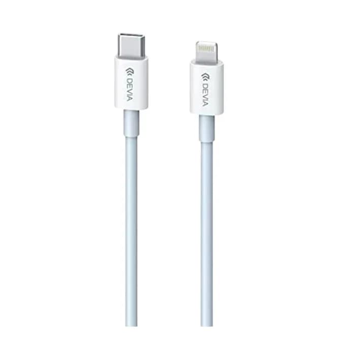 Anúncio: Devia Cable EC146 USB-C A Lightning 3A 2M White