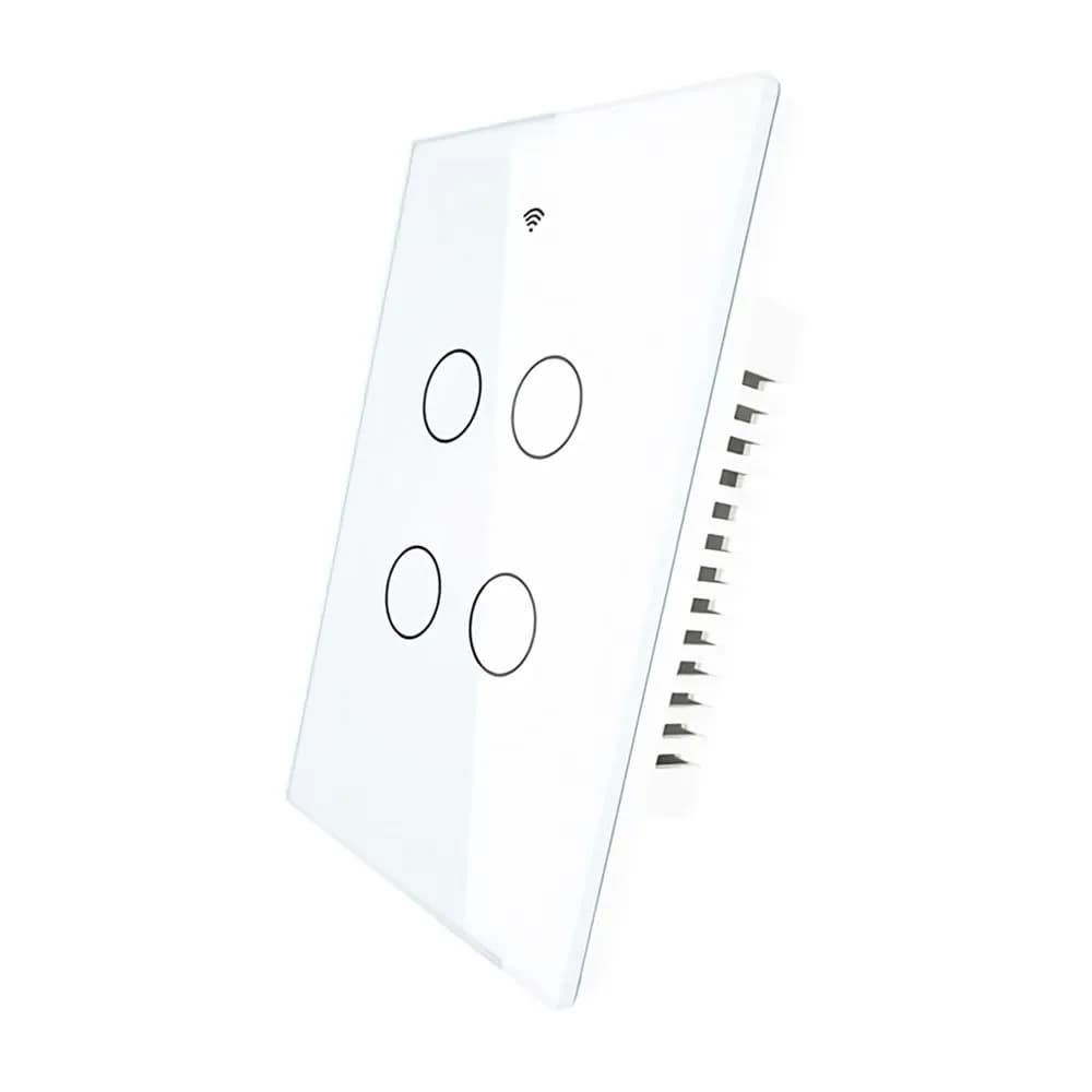 Anúncio: Moes Interruptor Smart Touch WS-US4-RFW-N Wifi/rf/alexa White
