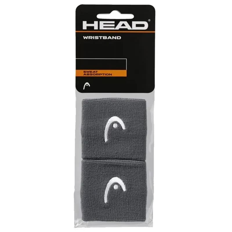 Anúncio: Head Muñequera Wristband 285050 2.5 Anthracite
