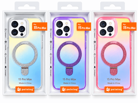 Anúncio: Peining Capa iPhone 15 PRO MAX Magsafe Auraglam Colores Varios