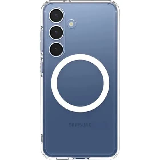 Anúncio: Spigen Capa Samsung S25 Crystal Hybird Magfit ACS08922 Clear Whtie