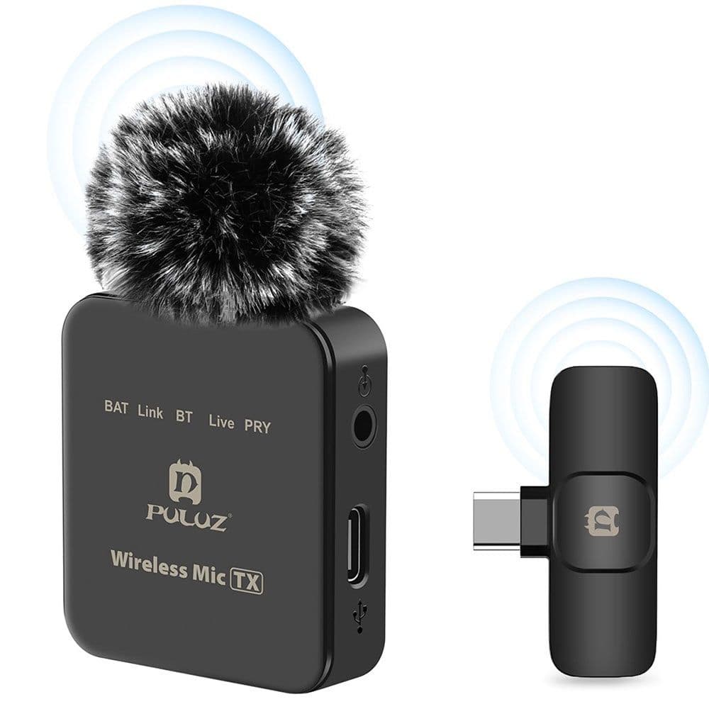 Anúncio: Puluz Micrófono PU646B Wireless Tipo-c Black