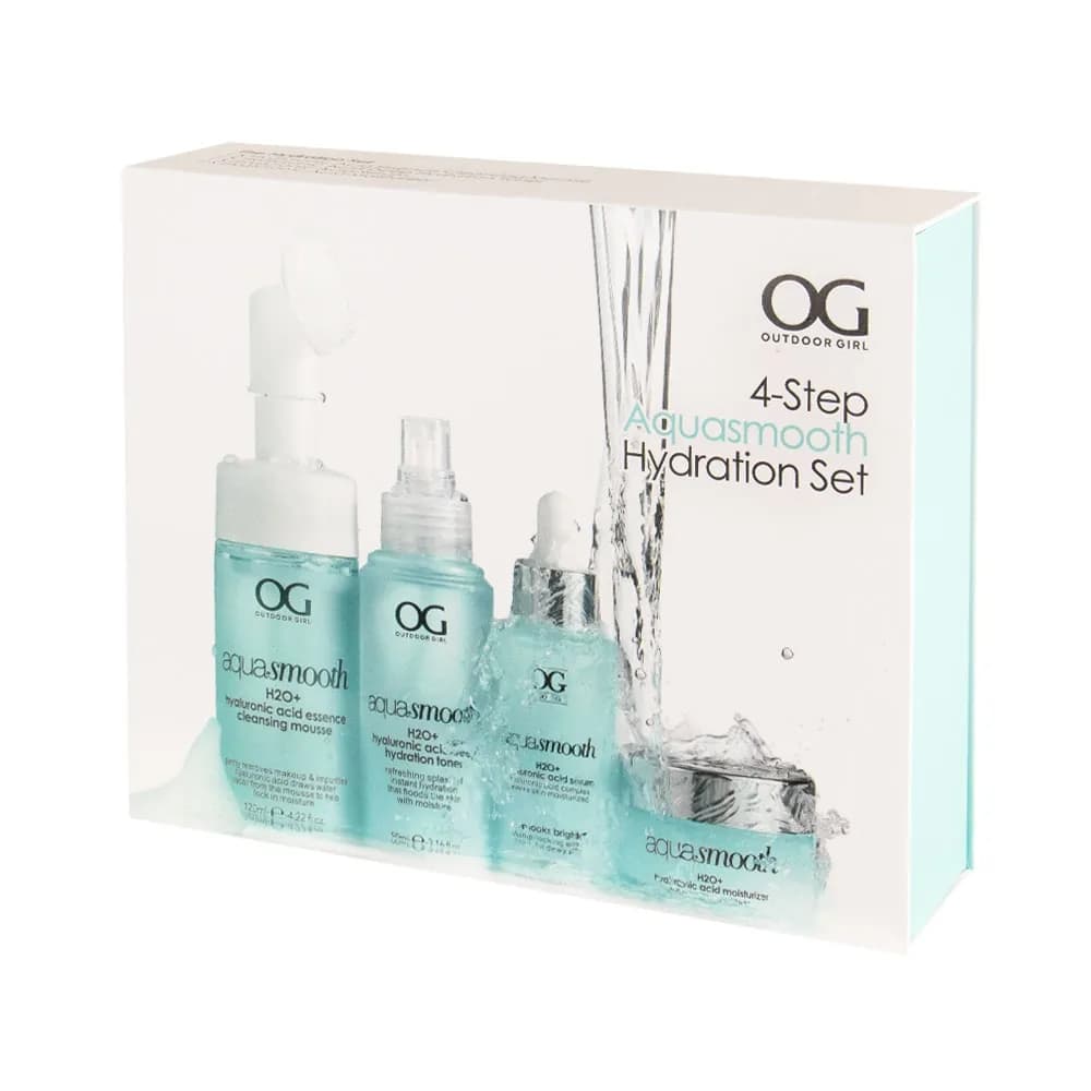 Anúncio: Outdoor Girl Set Skin Care D2251 Aquasmooth H20+ 4PCS