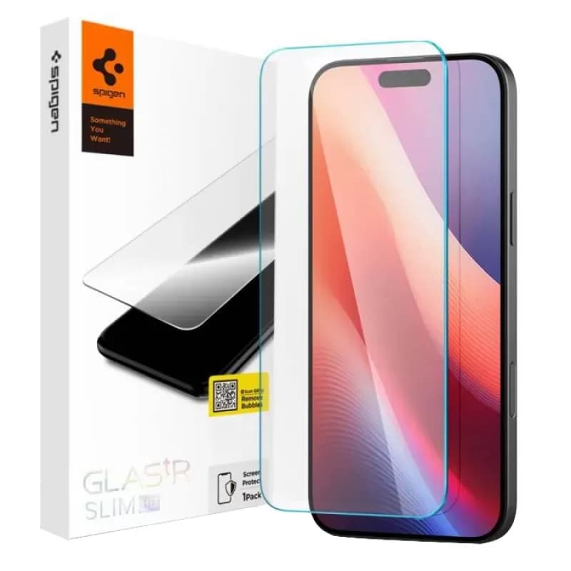 Anúncio: Spigen Pelicula iPhone 16 PRO Slim Glastr HD AGL07937