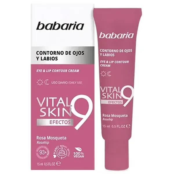Anúncio: Babaria Crema P/ojos Vital Skin 9 Rosa Mosqueta 15 Ml