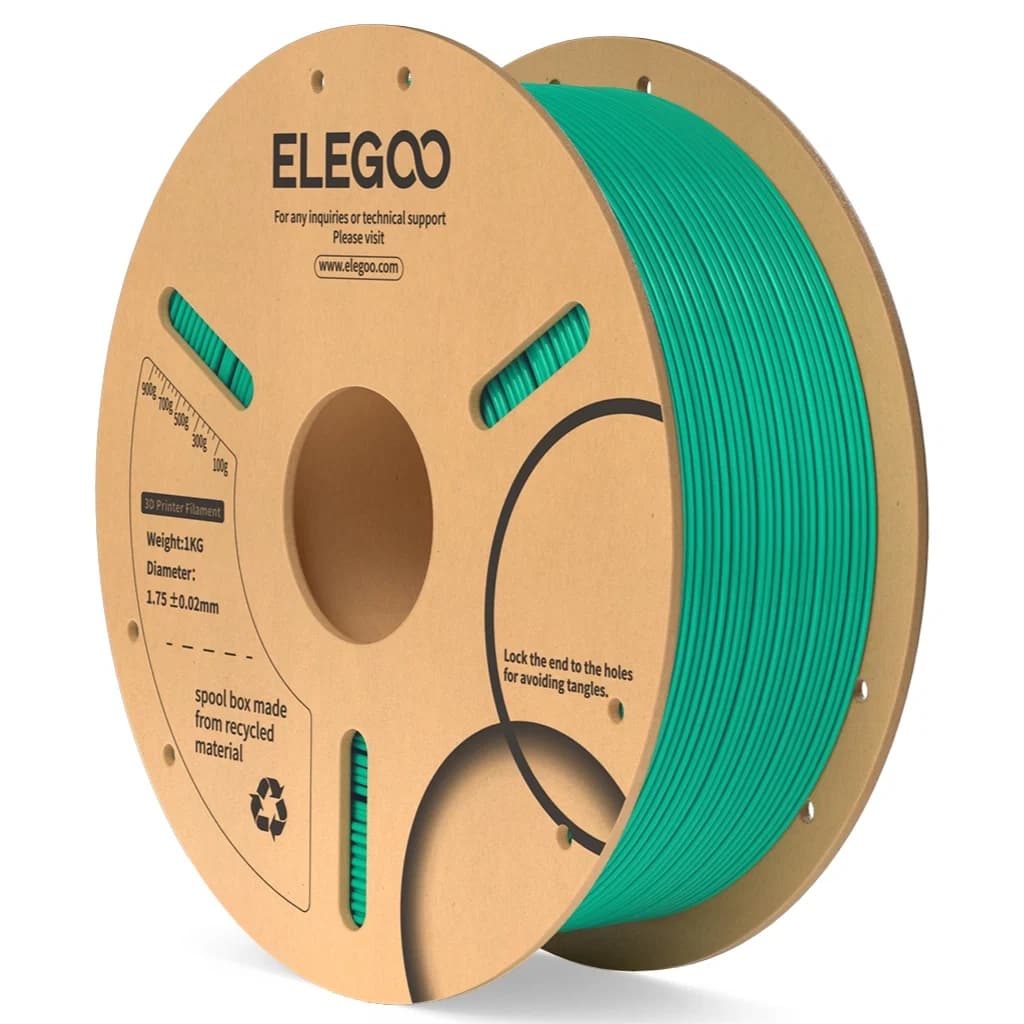 Anúncio: Elegoo Filamento Pla P/impresora 3D 1KG/1.75MM Sea Green