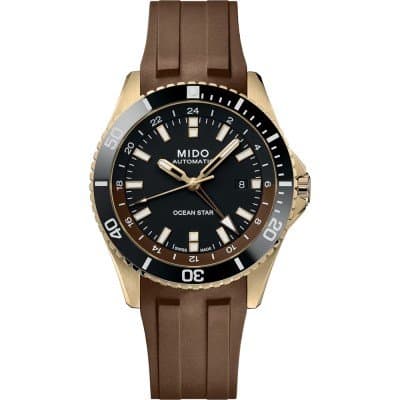 Anúncio: Mido Reloj Unisex M0266293729100 Ocean Star Negro/marron