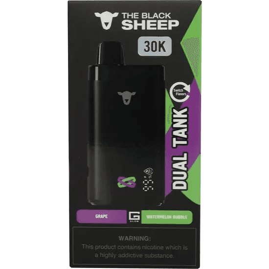 Anúncio: The Black Sheep Vaper Desechable 30000PUFFS Grape/watermelon Bubble