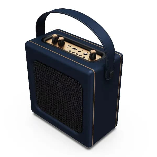 Anúncio: Lonpoo Speaker LP-H01 Bt/aux/usb-c/mic Port Blue
