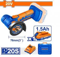 Anúncio: Wadfow Amoladora WLAP571 20V