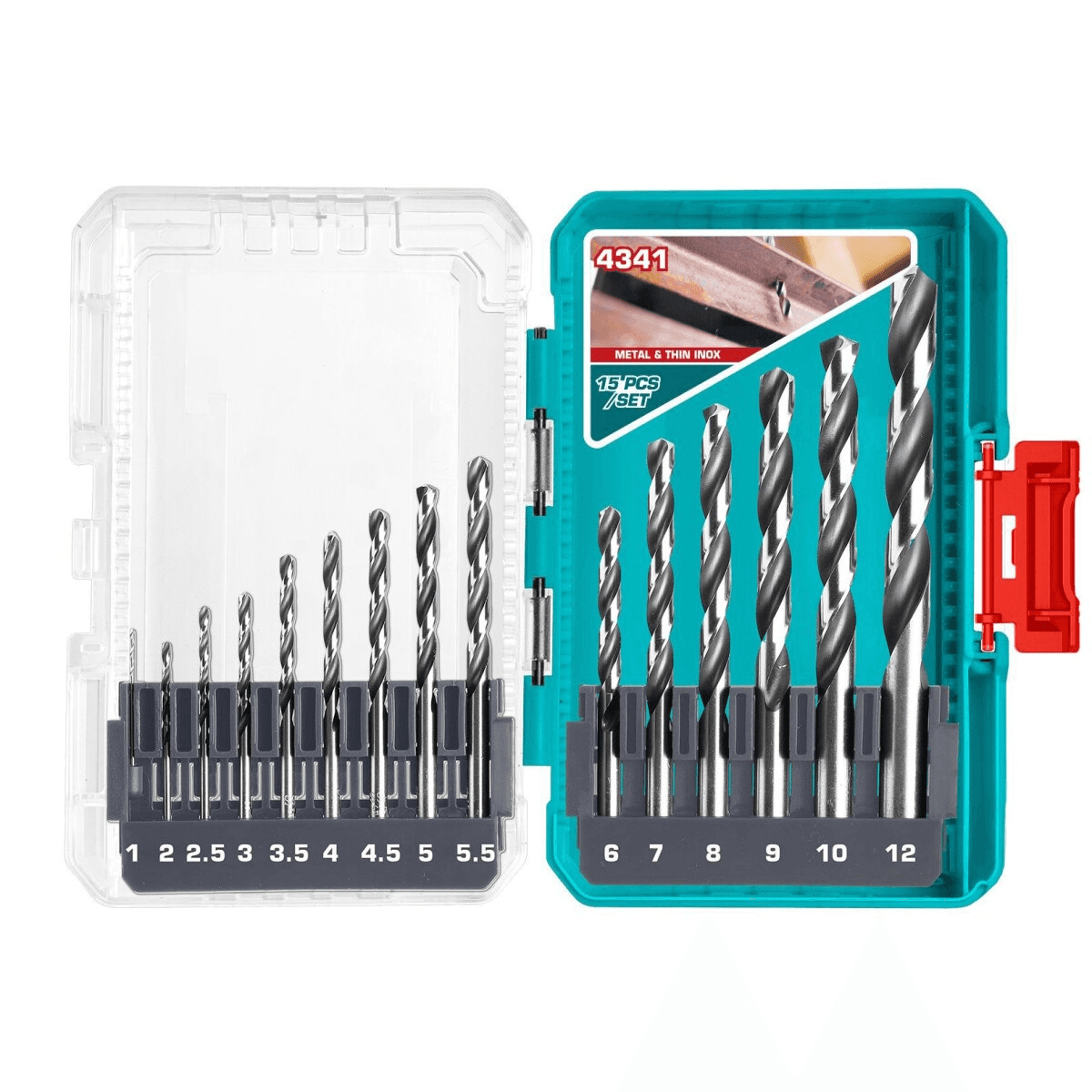 Anúncio: Total Kit De Mechas P/metal TACSDL51506 15PCS