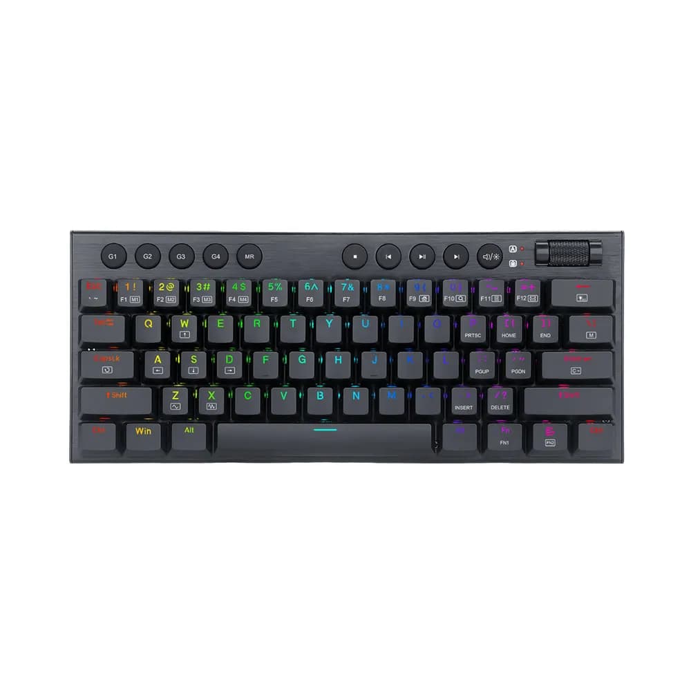 Anúncio: Redragon Teclado Wireless Horus MINI K632-RGB Mechanical Red Ingles Black