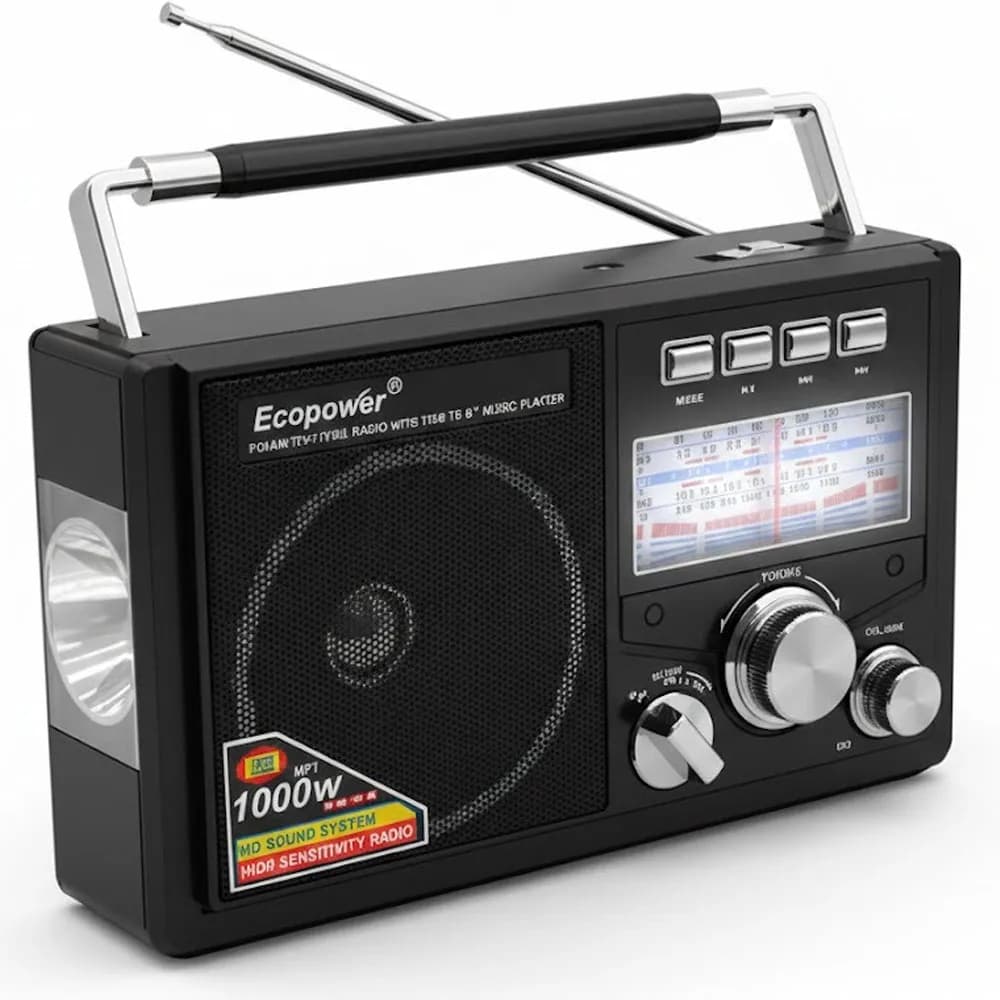 Anúncio: Ecopower Radio EP-F320 Usb/sd/fm/bt Negro