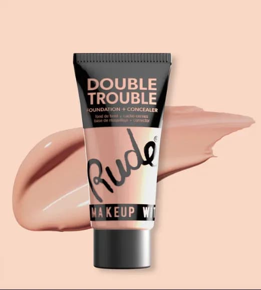 Anúncio: Rude Corrector Double Trouble Caramel