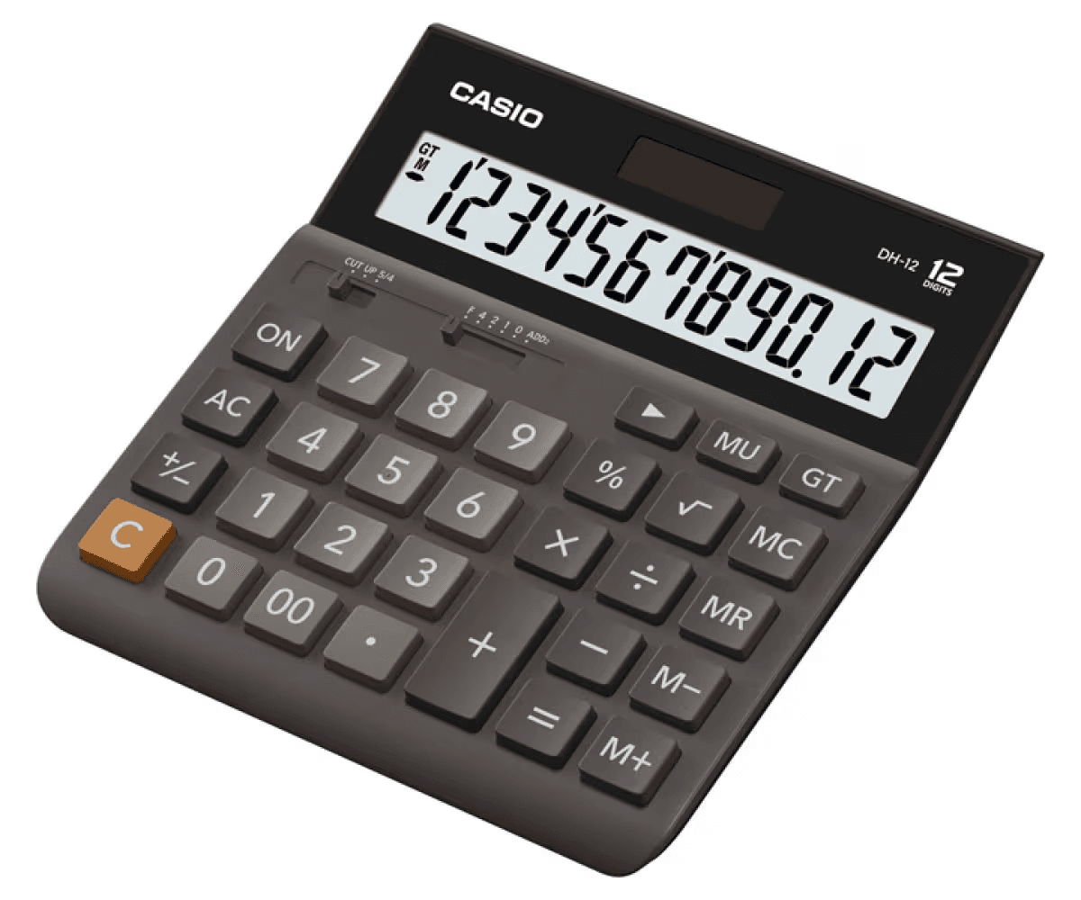 Anúncio: Casio Calculadora DH-12 Black