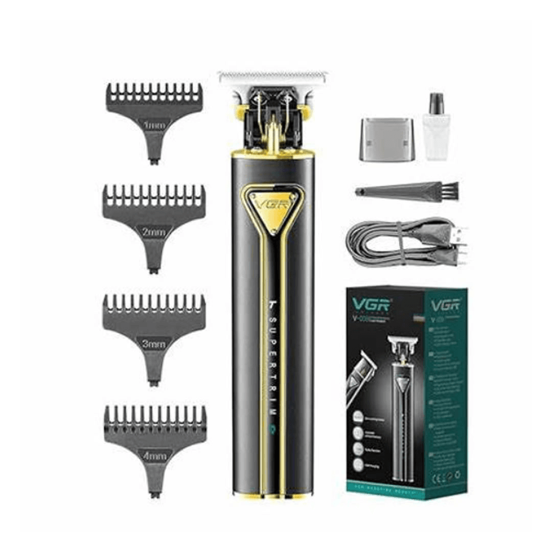 Anúncio: Vgr Cortador De Pelo V-009 USB Recargable Dorado