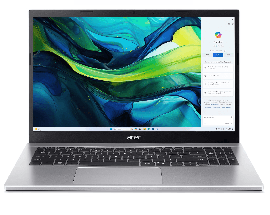 Anúncio: Acer Notebook Aspire GO15 AG15-42P-R917 R7-7730U 16/512GB 15.6" W11 Silver