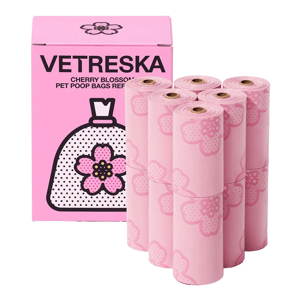 Anúncio: Vetreska Bolsa P/excremento De Mascota Cherry Blossom 12 Rol