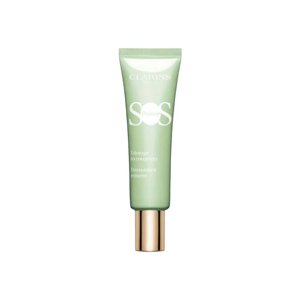 Anúncio: Clarins Primer Sos Green Diminishes Redness 30ML