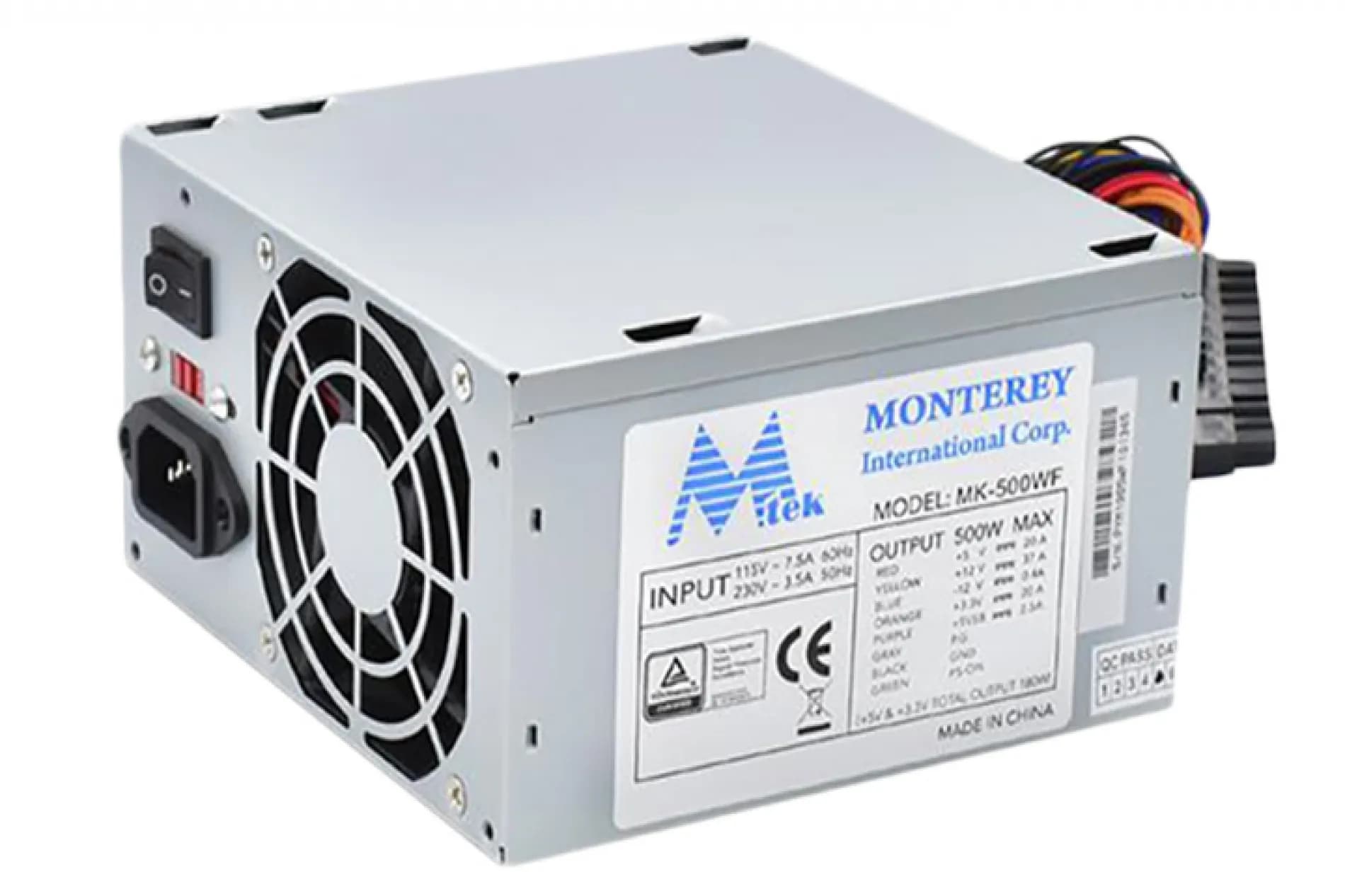 Anúncio: Mtek Fuente MK-500WF 500W