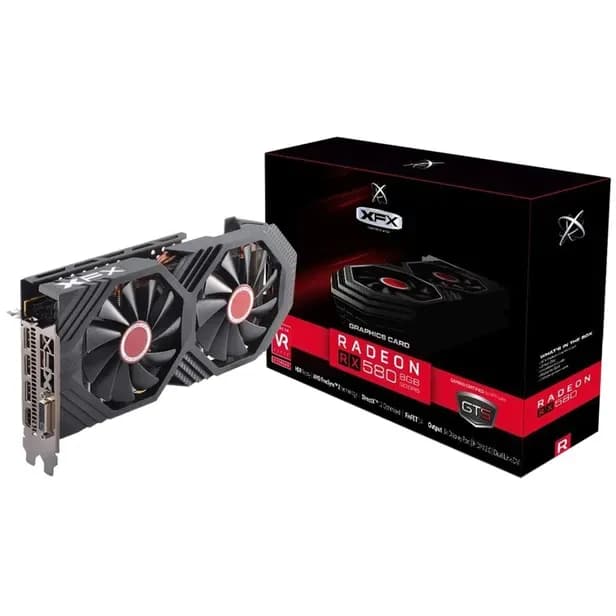 Anúncio: Xfx Placa De Video Radeon RX580 Gts 8GB GDDR5 RX-580S85DD6