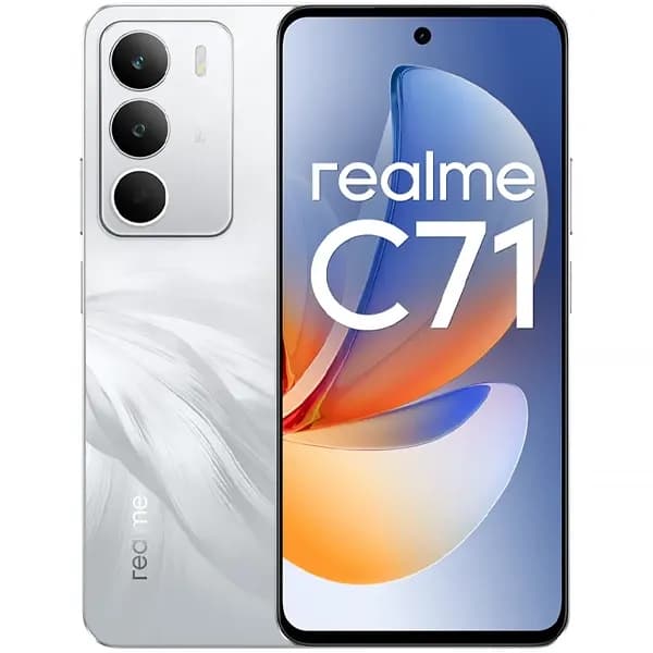 Anúncio: Realme Cel C71 RMX5303 6.67" Ds Lte NFC 4/128GB Anatel 45W White Swan