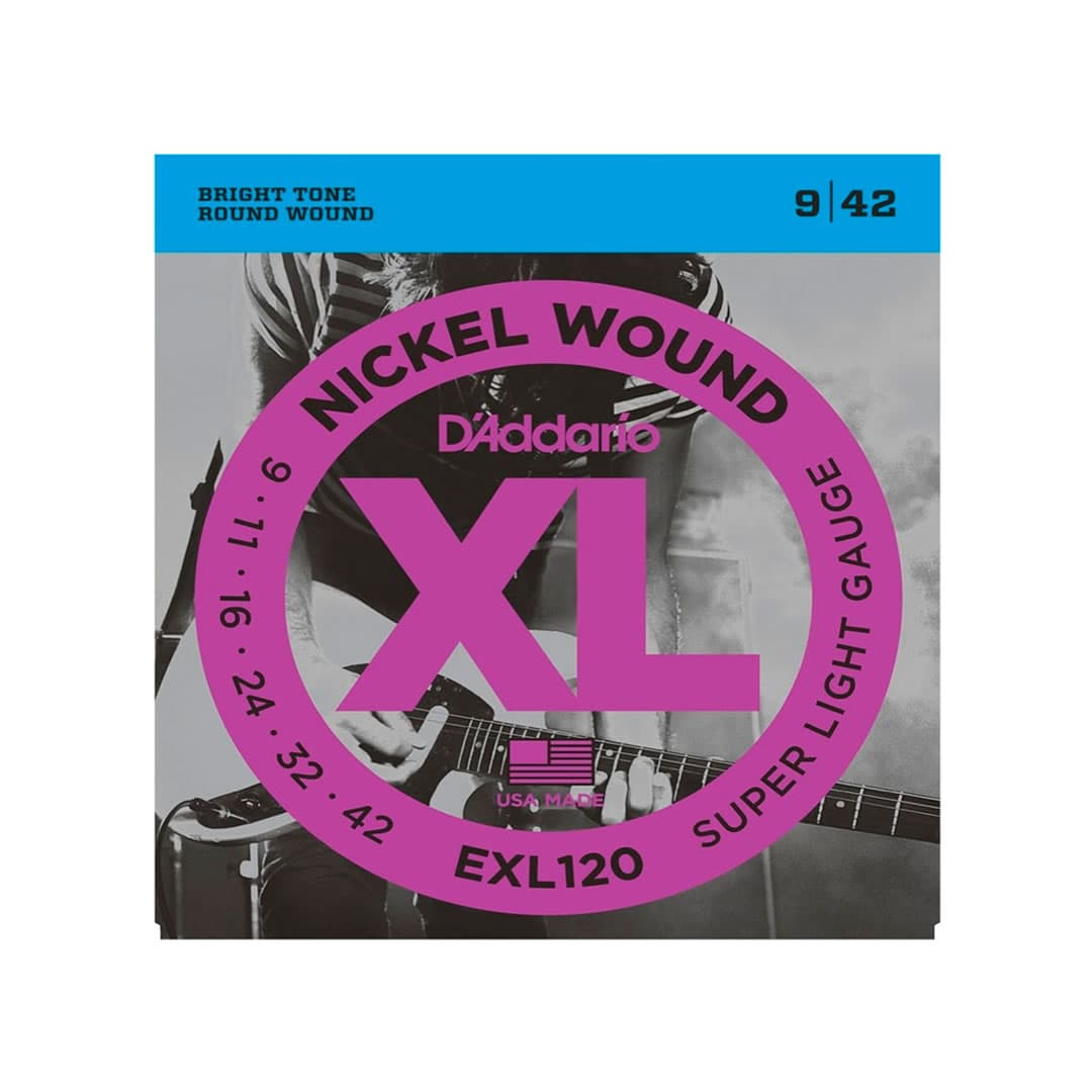 Anúncio: D'addario Cuerda De Guitarra EXL120-E XL Sup 9/42 Light
