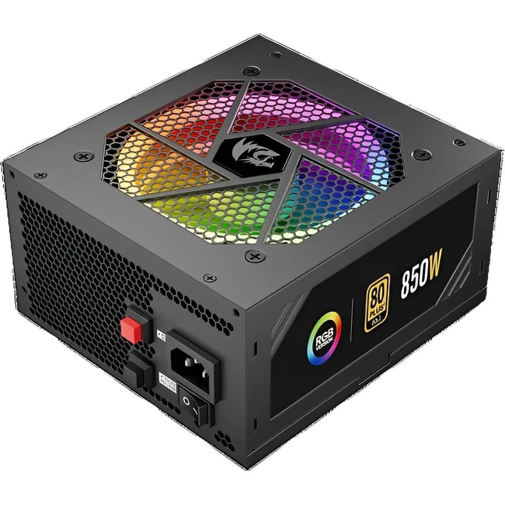 Anúncio: Redragon Fuente 850W GC-MS01 Master 80 PLUS Gold ATX3.1 Full Modular