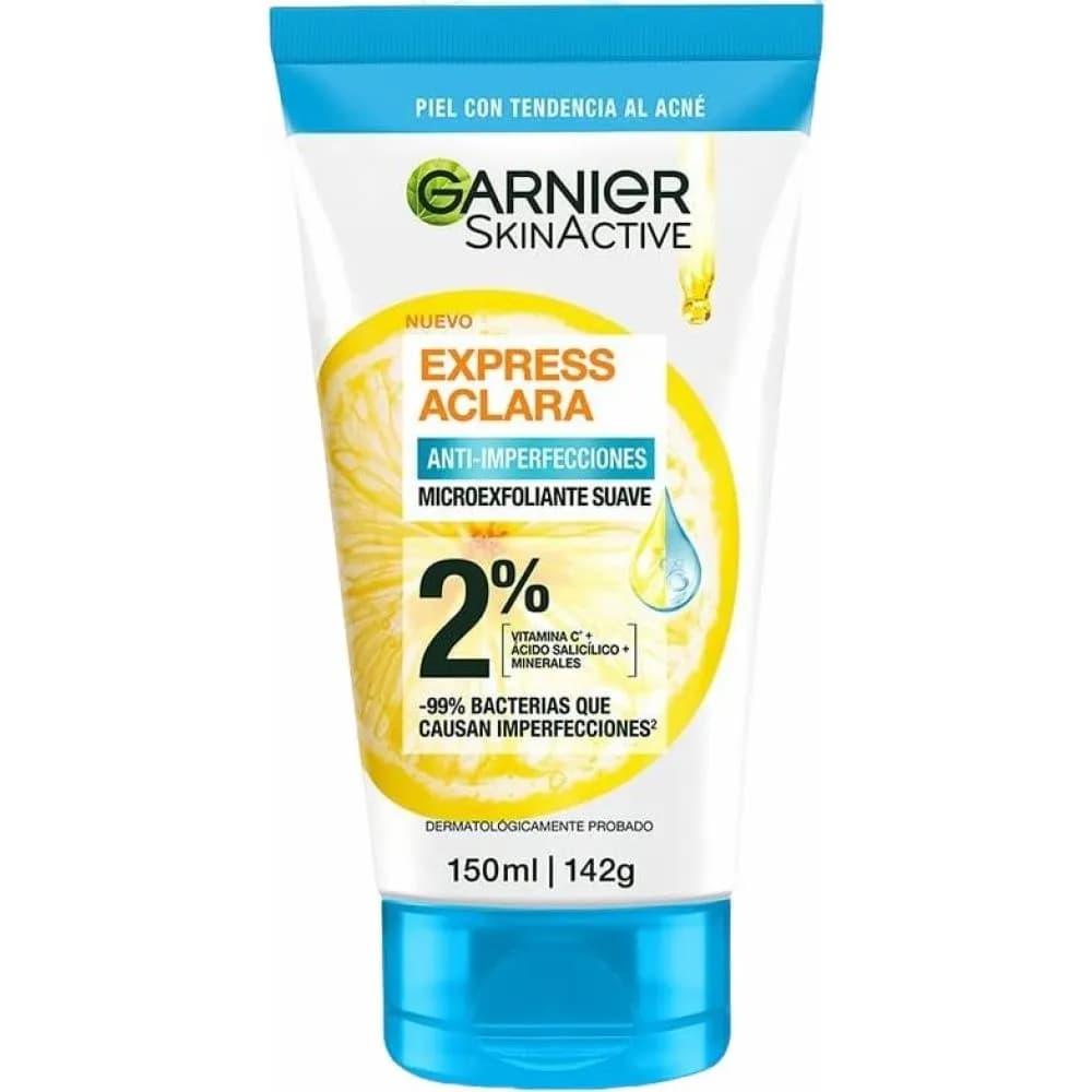 Anúncio: Garnier Locion Exfloliante Skinactive Aclara Anti-imp 150ML