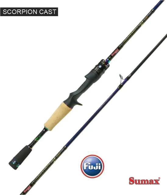 Anúncio: Sumax Vara Scorpion VSC-561-MHC 5'6" 10-20LB