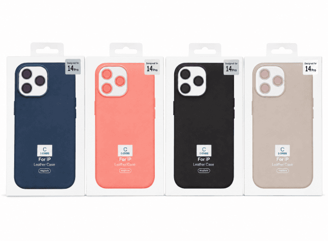 Anúncio: C-covers Capa iPhone 14 PRO MAX Leather Magsafe Colores Varios