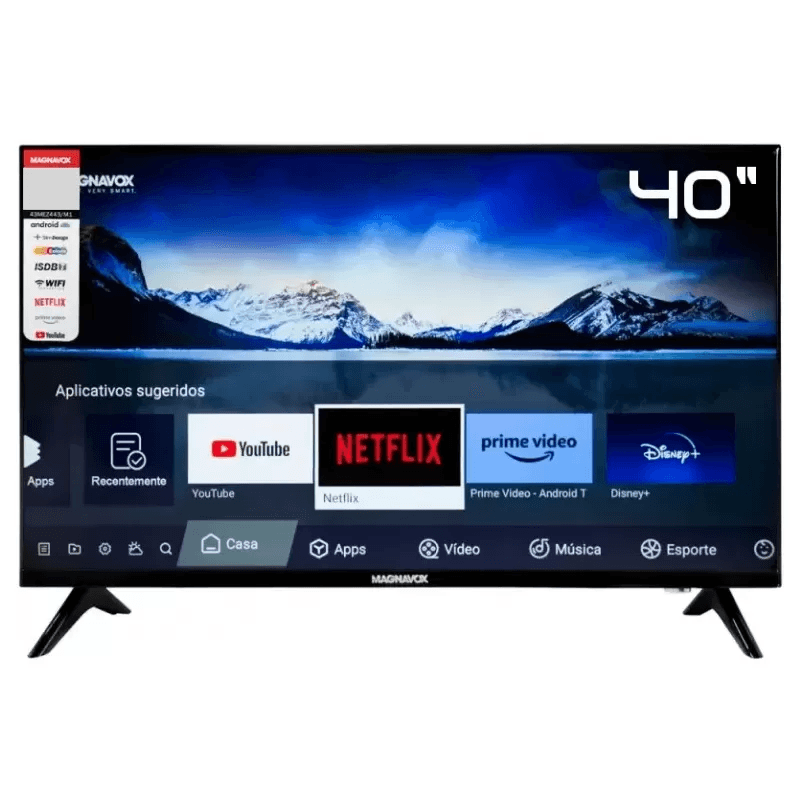 Anúncio: Magnavox TV Smart 40" 40MEZ443-M1 HD Hdmi/usb Android/magistv