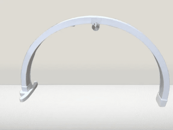 Anúncio: Tomate Lampara LED MLG-176 Media Luna P/mesa (anatel) Blanco