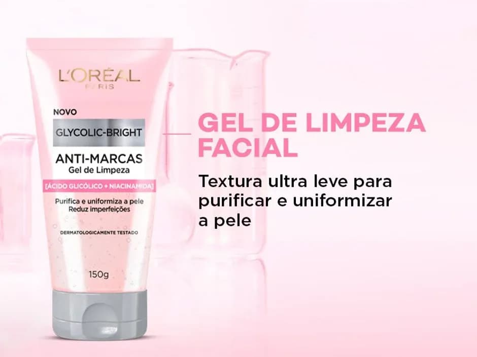 Anúncio: Loreal Gel De Limpieza Glycolic 150ML