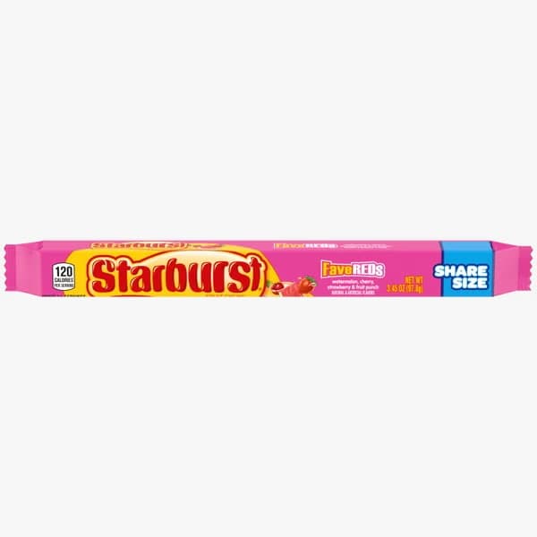 Anúncio: Starburst Caramelos Fave Red 97.8G