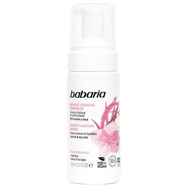 Anúncio: Babaria Limpiador Facial Mousse Cremoso 150 Ml