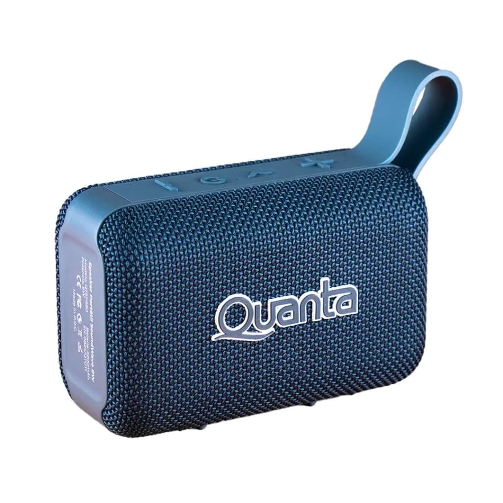Anúncio: Quanta Speaker Bt QTSPS80 8W/2200MAH/USB Azul