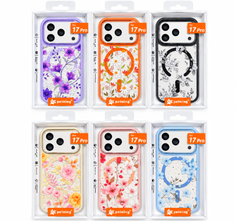 Anúncio: Peining Capa iPhone 17 PRO Magsafe Flowery Colores Varios