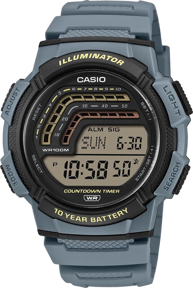Anúncio: Casio Reloj Masc WS-1800-2AVDF Azul/negro + Estuche