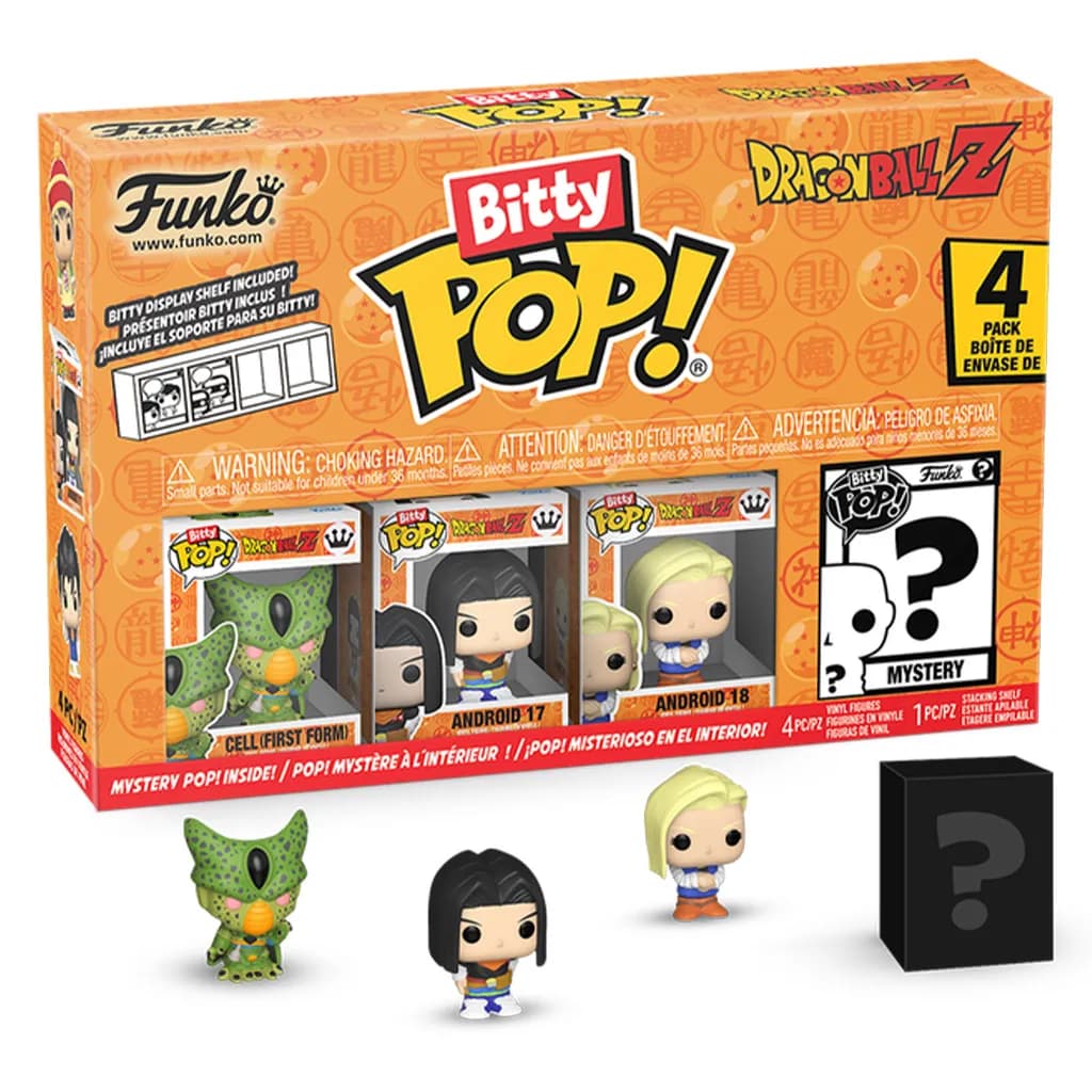 Anúncio: Funko Pop Bitty Pop Dragon Ball Z Cell 4PACK 73024