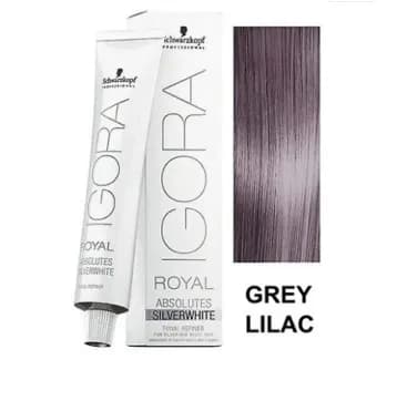 Anúncio: Schwarzkopf Tinte P/pelo Igora Royal Highlifts Silverwhite 60ML Grey Lilac