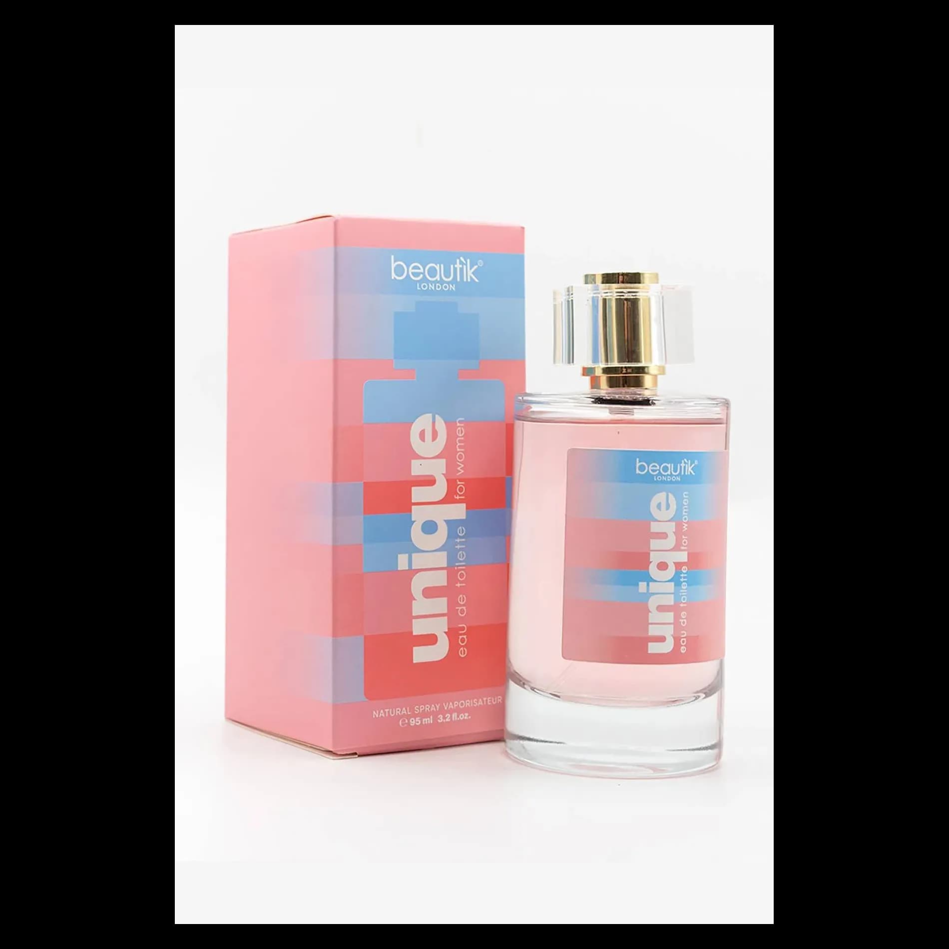 Anúncio: Beautik Perfume Unique For Women Eau De Toilette 95ML