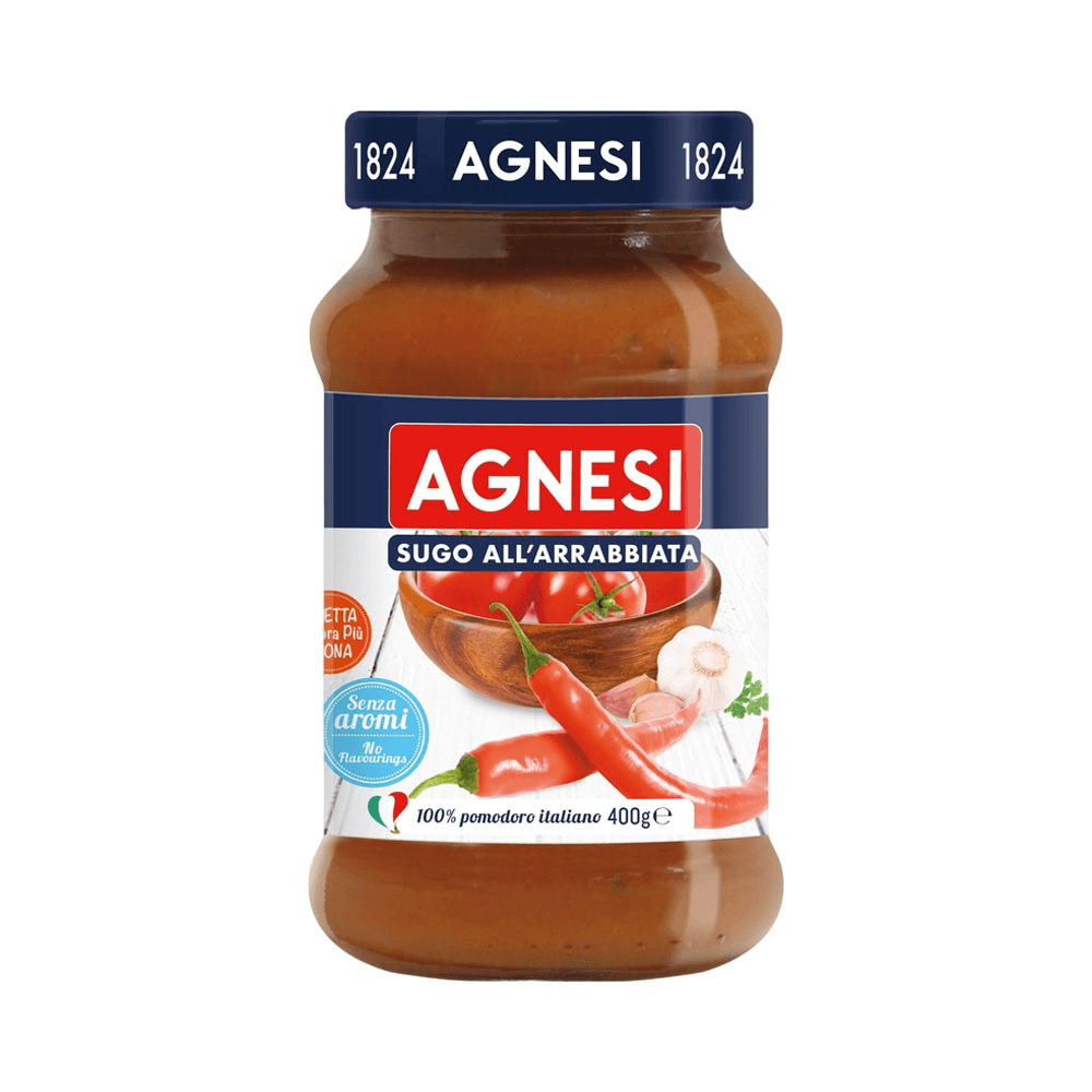 Anúncio: Agnesi Salsa All'arrabbiata 400GR