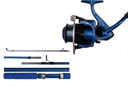 Anúncio: Top Fishing Kit Vara Game 6000 20/40LBS 1.75MTS +molinete 6000 Blue