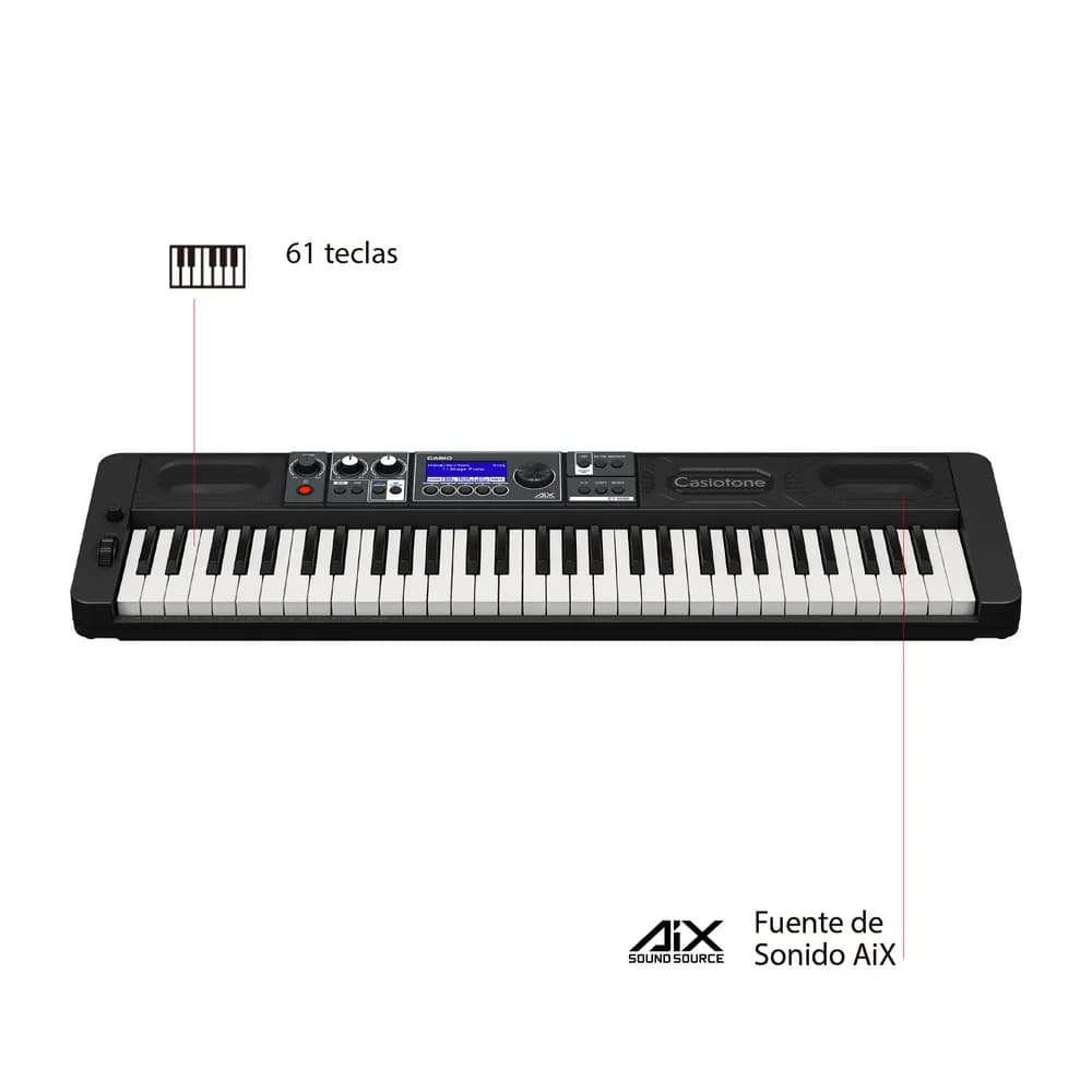 Anúncio: Casio Teclado Portatil CT-S500C2 Electrico Negro