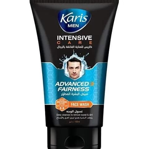Anúncio: Karis Locion Facial Men Advanced Fairness Face Wash 100ML
