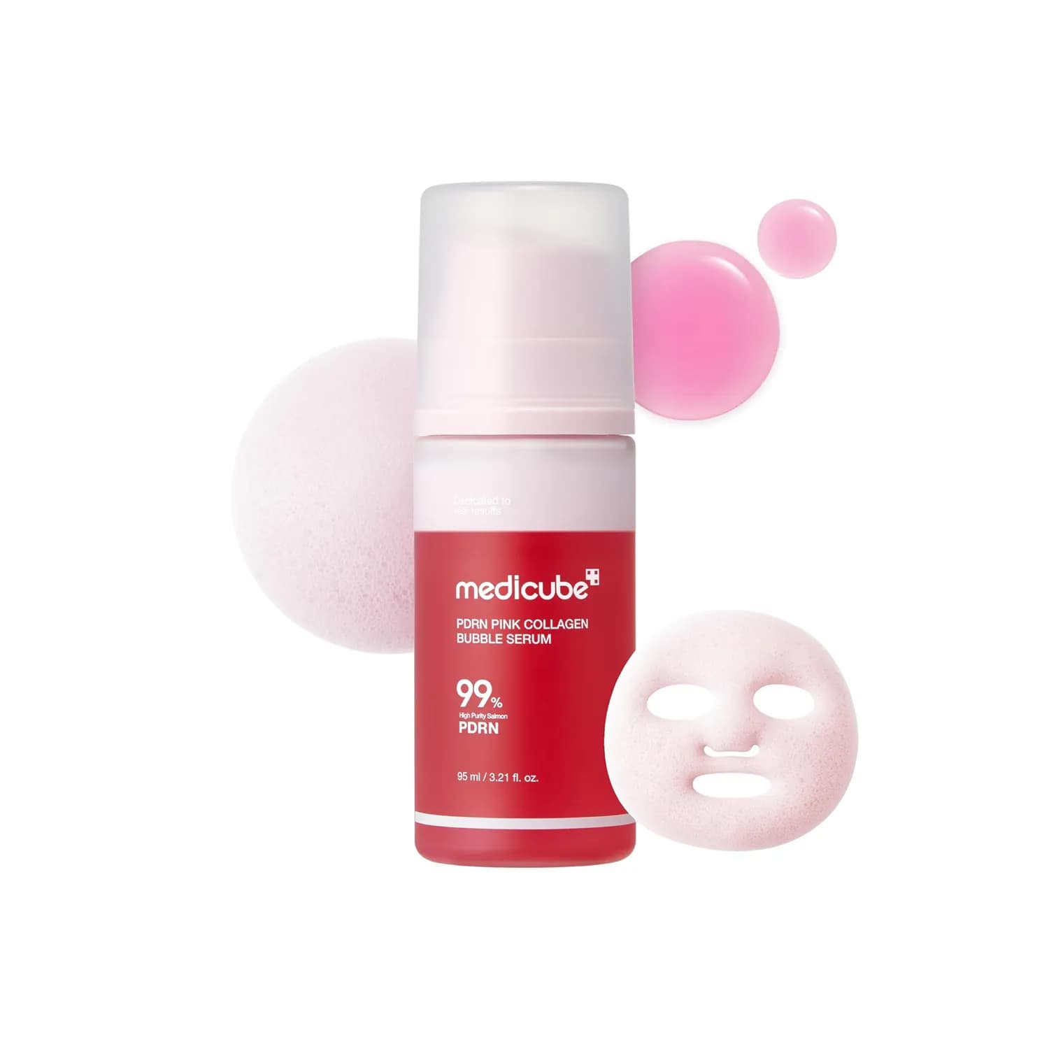 Anúncio: Medicube Serum Pdrn Pink Collagen Bubble 95ML