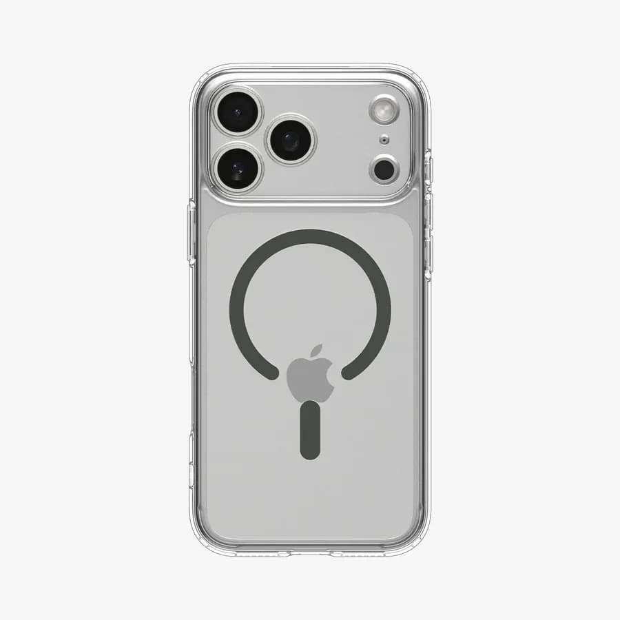 Anúncio: Spigen Capa iPhone 17 PRO Crystal Hybrid Clear Graphite ACS09632